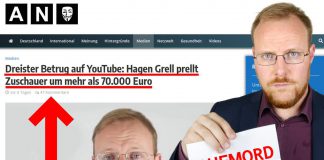 FreiHoch3 - Was hat Hagen Grell mit den 70.000 Euro gemacht - Spenden Geld Betrug Youtube