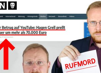 FreiHoch3 - Was hat Hagen Grell mit den 70.000 Euro gemacht - Spenden Geld Betrug Youtube