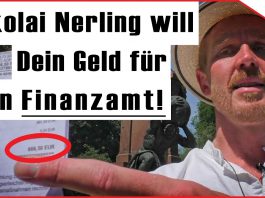 Nikolai Nerling Der Volkslehrer will das Spendenschafe seine Steuerschulden beim Finanzamt bezahlen Geld Schulden Spenden