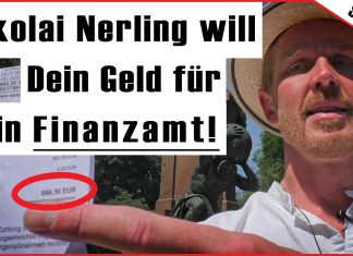 Nikolai Nerling (Volkslehrer) will, dass Spendenschafe seine Steuerschulden beim Finanzamt bezahlen Nikolai Nerling Der Volkslehrer will das Spendenschafe seine Steuerschulden beim Finanzamt bezahlen Geld Schulden Spenden
