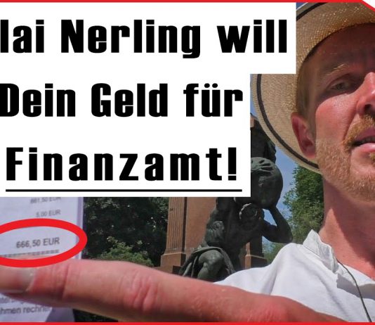 Nikolai Nerling Der Volkslehrer will das Spendenschafe seine Steuerschulden beim Finanzamt bezahlen Geld Schulden Spenden