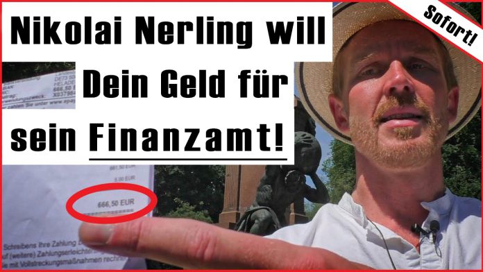 Nikolai Nerling Der Volkslehrer will das Spendenschafe seine Steuerschulden beim Finanzamt bezahlen Geld Schulden Spenden