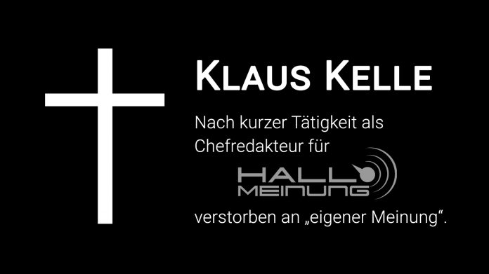 Keine andere Meinung bei HALLO MEINUNG - Peter Weber feuert Chefredakteur Klaus Kelle fristlos