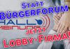HALLO MEINUNG verliert Gemeinnützigkeit - Bürgerforum wird GmbH für freies Denken und politische Einflussnahme - Peter Weber - Lobby