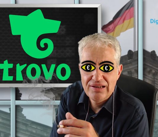 Thomas Grabinger Next Geld Abzocke - Digitaler Chronist kassiert 4.980 Euro pro Stunde - Trovo